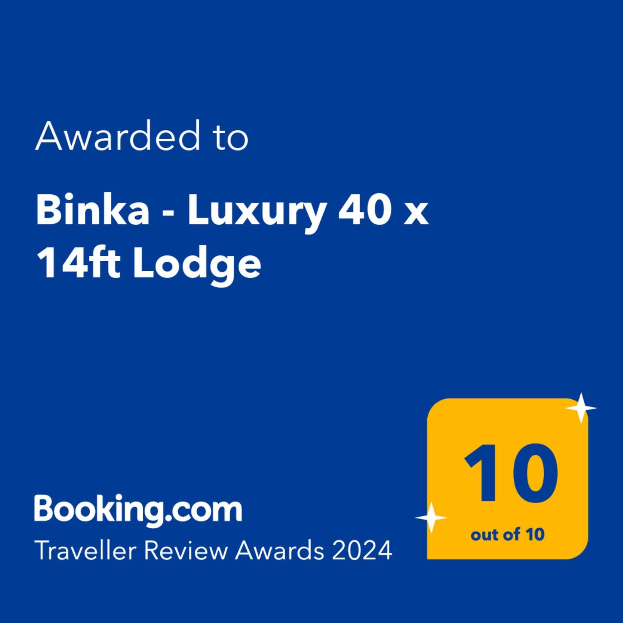 Binka - Luxury 40 X 14Ft Lodge Tain Exterior photo